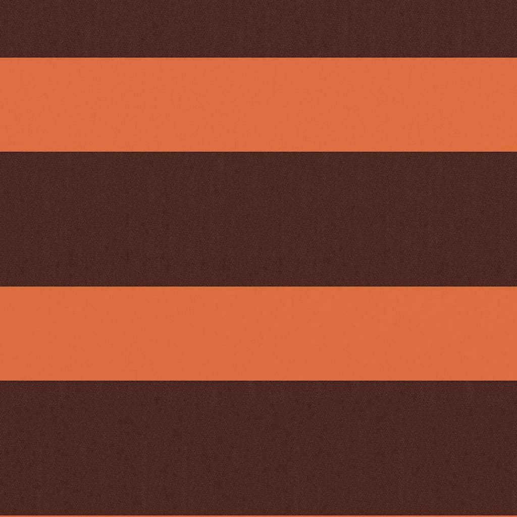 Balkon-Sichtschutz Orange und Braun 120x600 cm Oxford-Gewebe