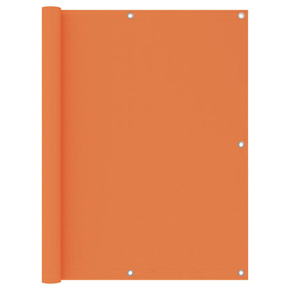Balkon-Sichtschutz Orange 120x500 cm Oxford-Gewebe