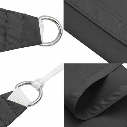 Sonnensegel Oxford-Gewebe Quadratisch 4,5x4,5 m Anthrazit