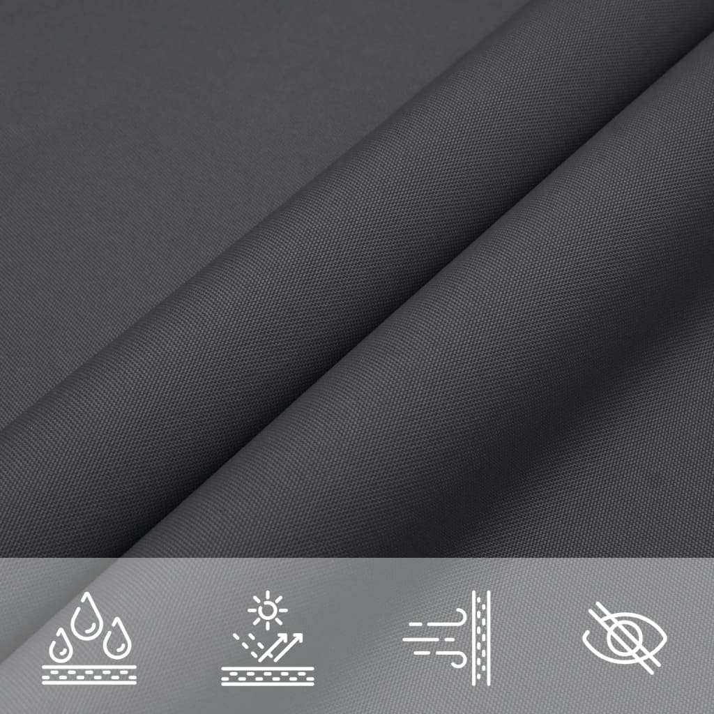 Sonnensegel Oxford-Gewebe Dreieckig 4,5x4,5x4,5 m Anthrazit