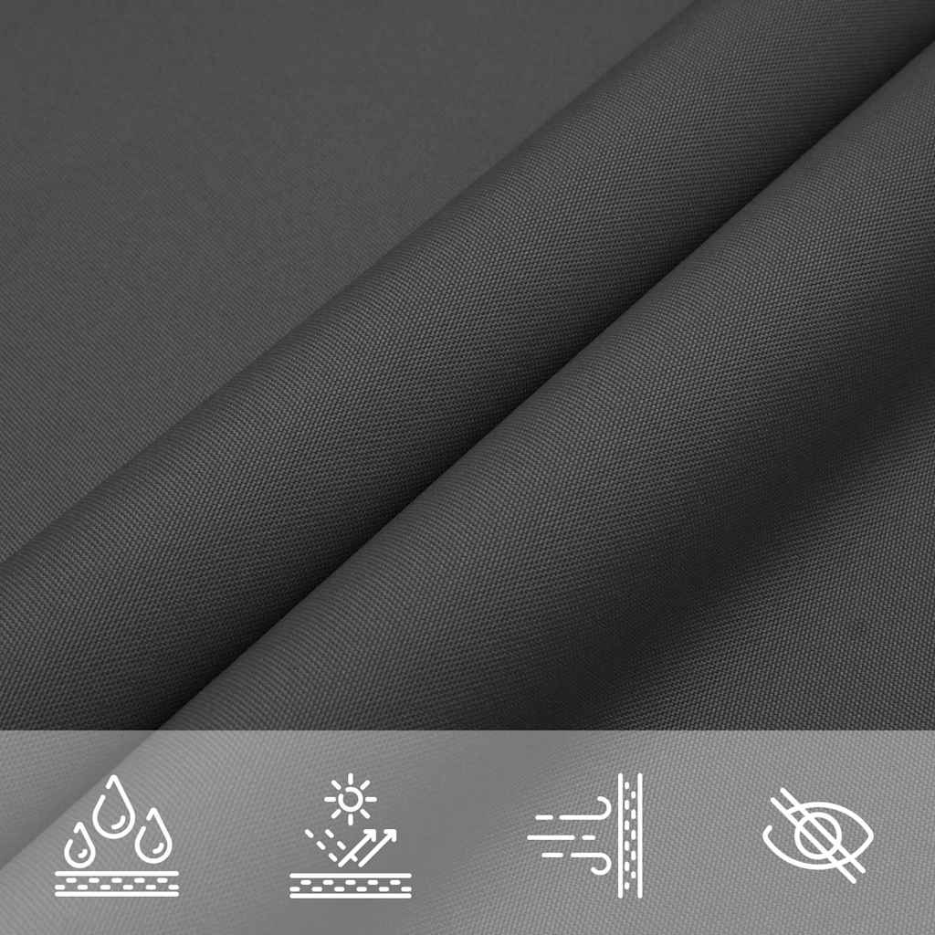 Sonnensegel Oxford-Gewebe Dreieckig 4,5x4,5x4,5 m Anthrazit