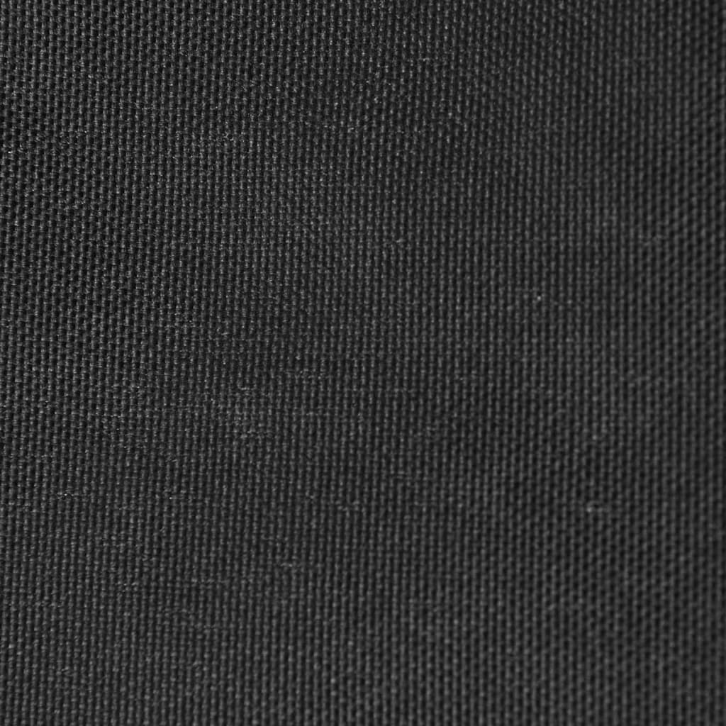 Sonnensegel Oxford-Gewebe Dreieckig 5x7x7 m Anthrazit