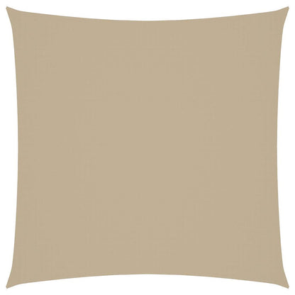 Sonnensegel Oxford-Gewebe Quadratisch 2,5x2,5 m Beige