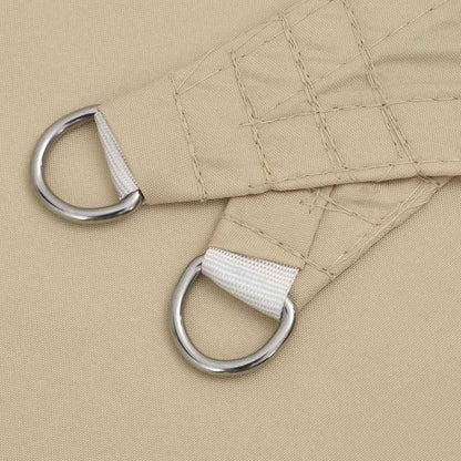 Sonnensegel Oxford-Gewebe Quadratisch 2,5x2,5 m Beige
