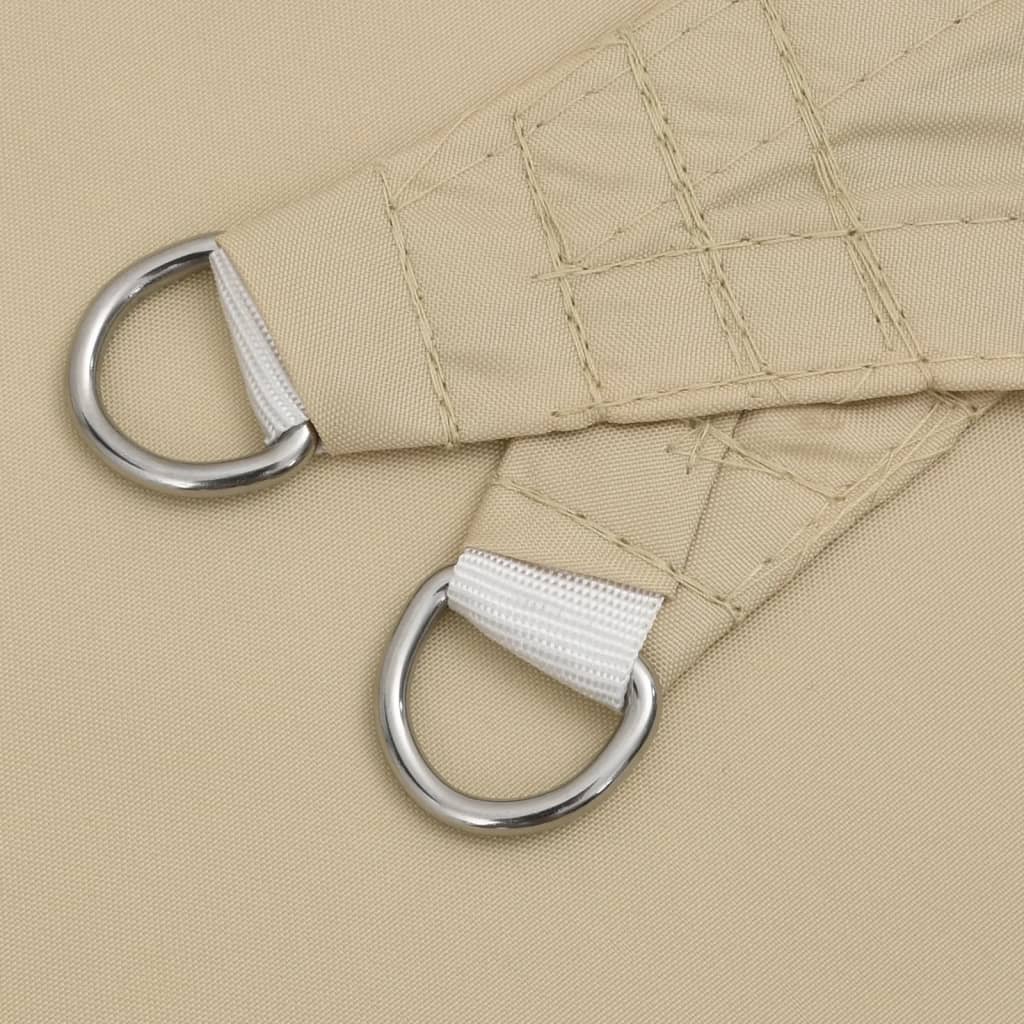 Sonnensegel Oxford-Gewebe Quadratisch 2,5x2,5 m Beige