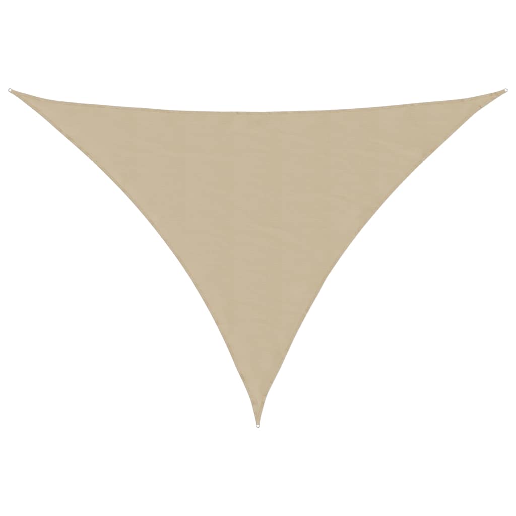 Sonnensegel Oxford-Gewebe Dreieckig 3x4x5 m Beige
