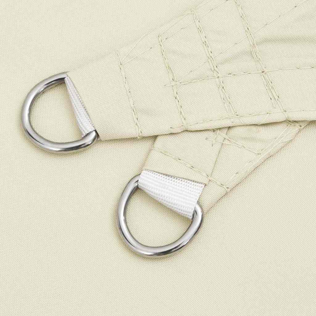 Sonnensegel Oxford-Gewebe Quadratisch 3x3 m Creme