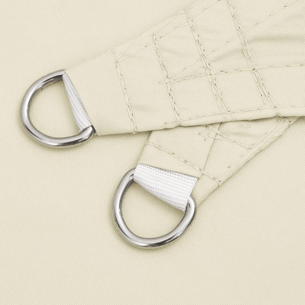 Sonnensegel Oxford-Gewebe Quadratisch 7x7 m Creme