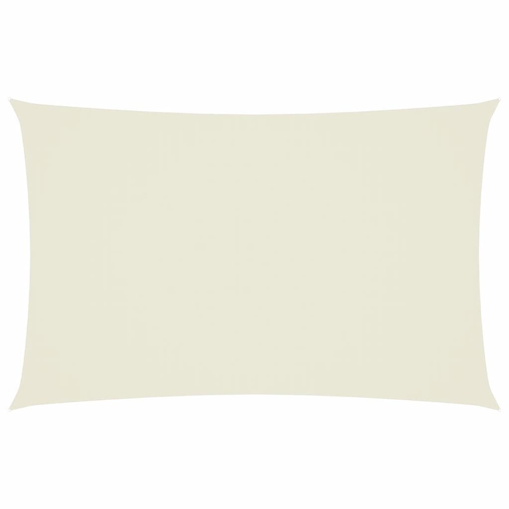 Sonnensegel Oxford-Gewebe Rechteckig 2x4,5 m Creme