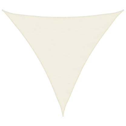 Sonnensegel Oxford-Gewebe Dreieckig 3x3x3 m Creme