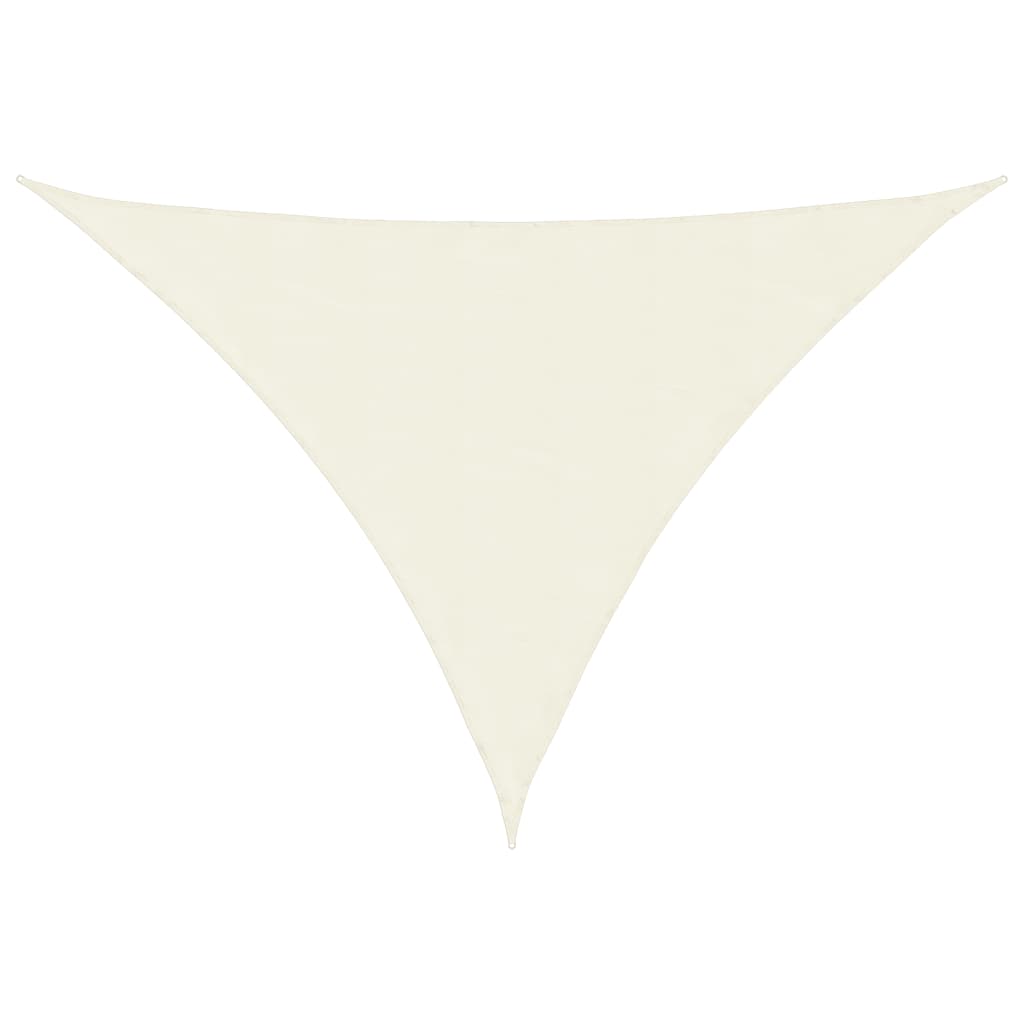 Sonnensegel Oxford-Gewebe Dreieckig 4x4x5,8 m Creme