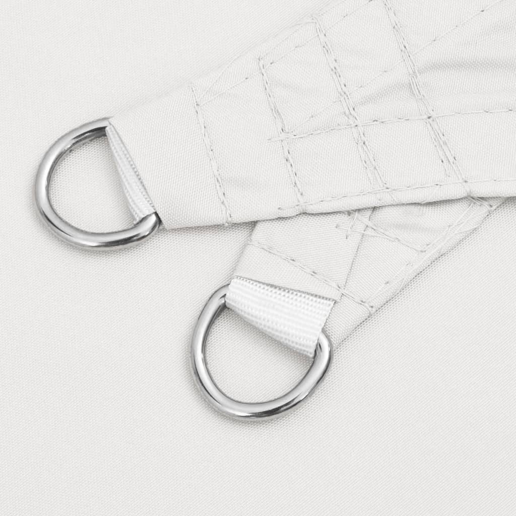 Sonnensegel Oxford-Gewebe Rechteckig 6x7 m Weiß