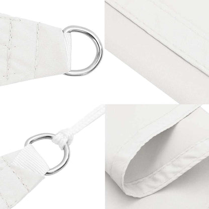 Sonnensegel Oxford-Gewebe Dreieckig 3,6x3,6x3,6 m Weiß