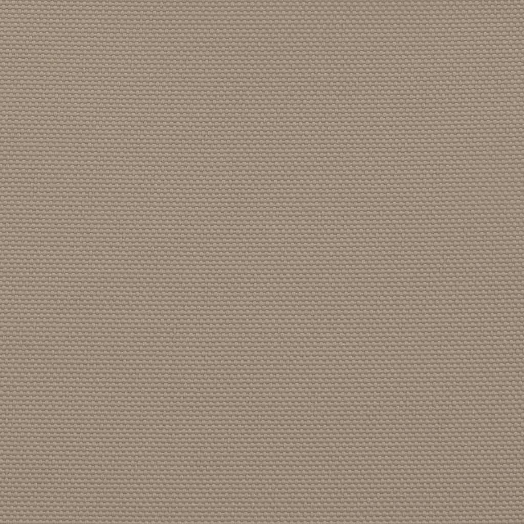 Sonnensegel Oxford-Gewebe Rechteckig 6x7 m Taupe