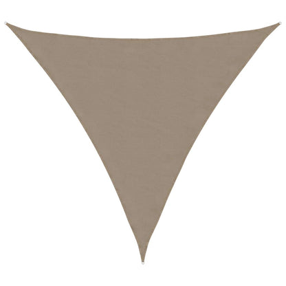 Sonnensegel Oxford-Gewebe Dreieckig 4,5x4,5x4,5 m Taupe