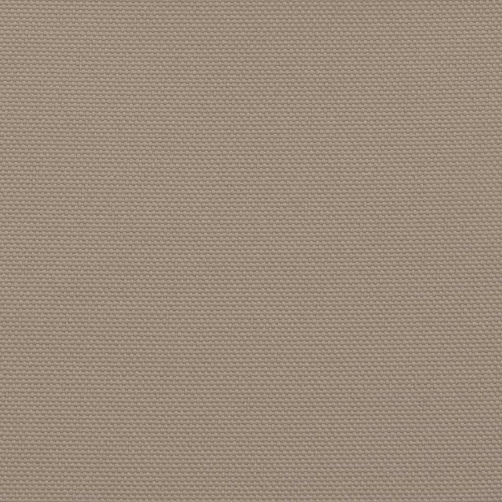 Sonnensegel Oxford-Gewebe Dreieckig 5x6x6 m Taupe