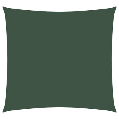 Sonnensegel Oxford-Gewebe Quadratisch 2x2 m Dunkelgrün