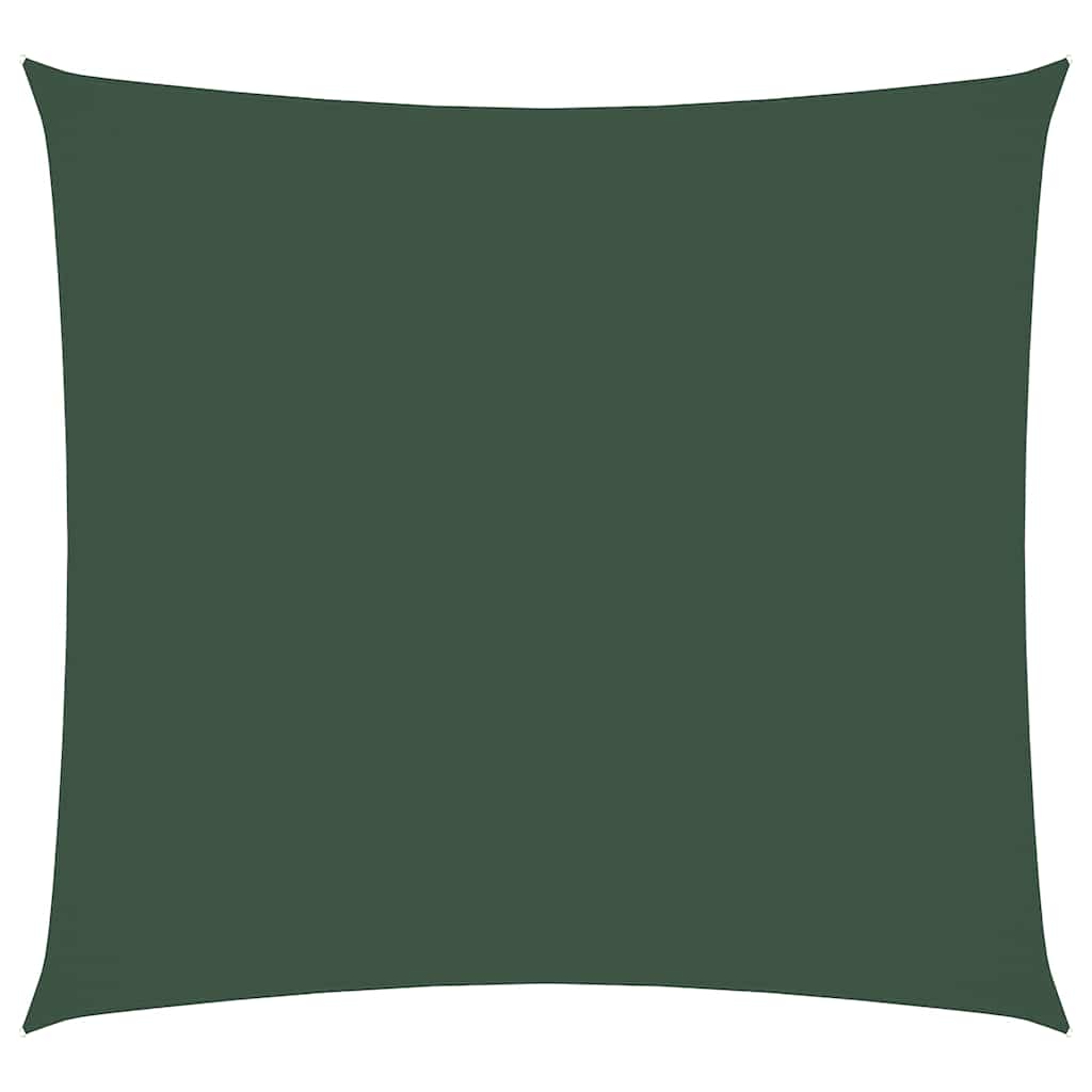 Sonnensegel Oxford-Gewebe Quadratisch 4,5x4,5 m Dunkelgrün