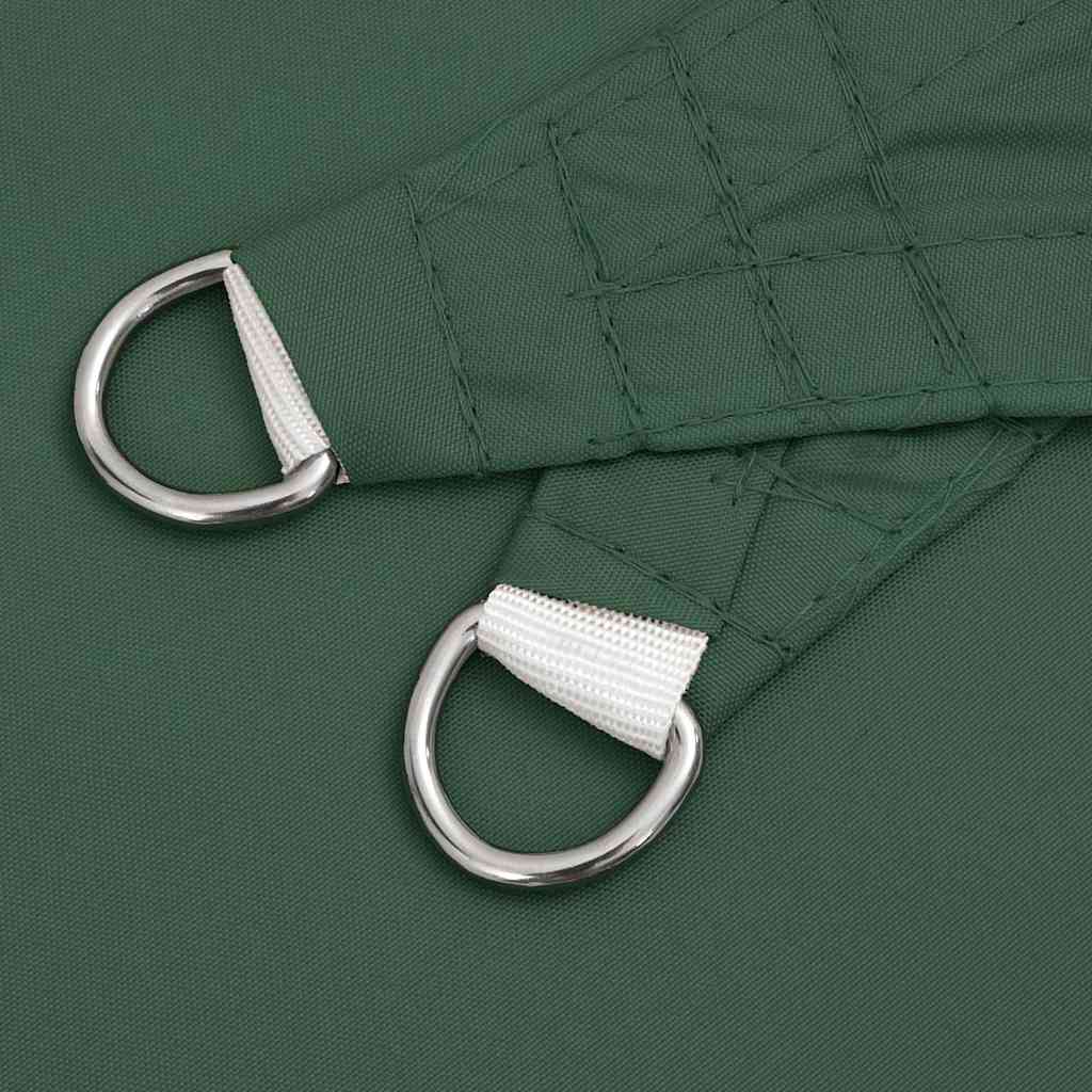 Sonnensegel Oxford-Gewebe Dreieckig 2,5x2,5x3,5 m Dunkelgrün
