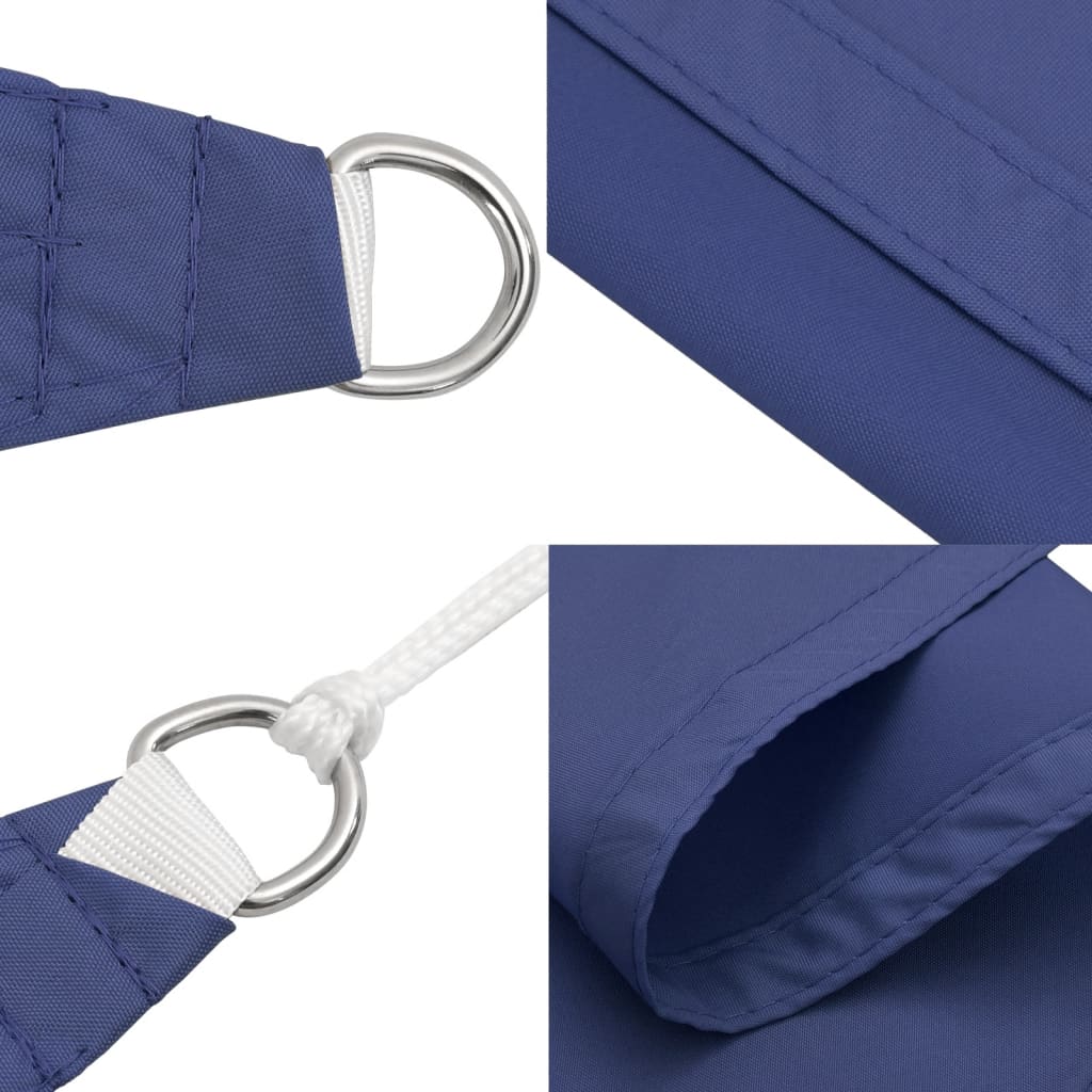 Sonnensegel Oxford-Gewebe Rechteckig 2x4 m Blau