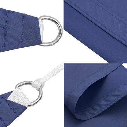 Sonnensegel Oxford-Gewebe Rechteckig 2x4,5 m Blau