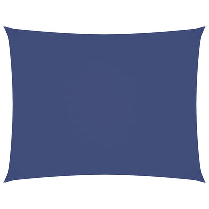 Sonnensegel Oxford-Gewebe Rechteckig 3,5x5 m Blau