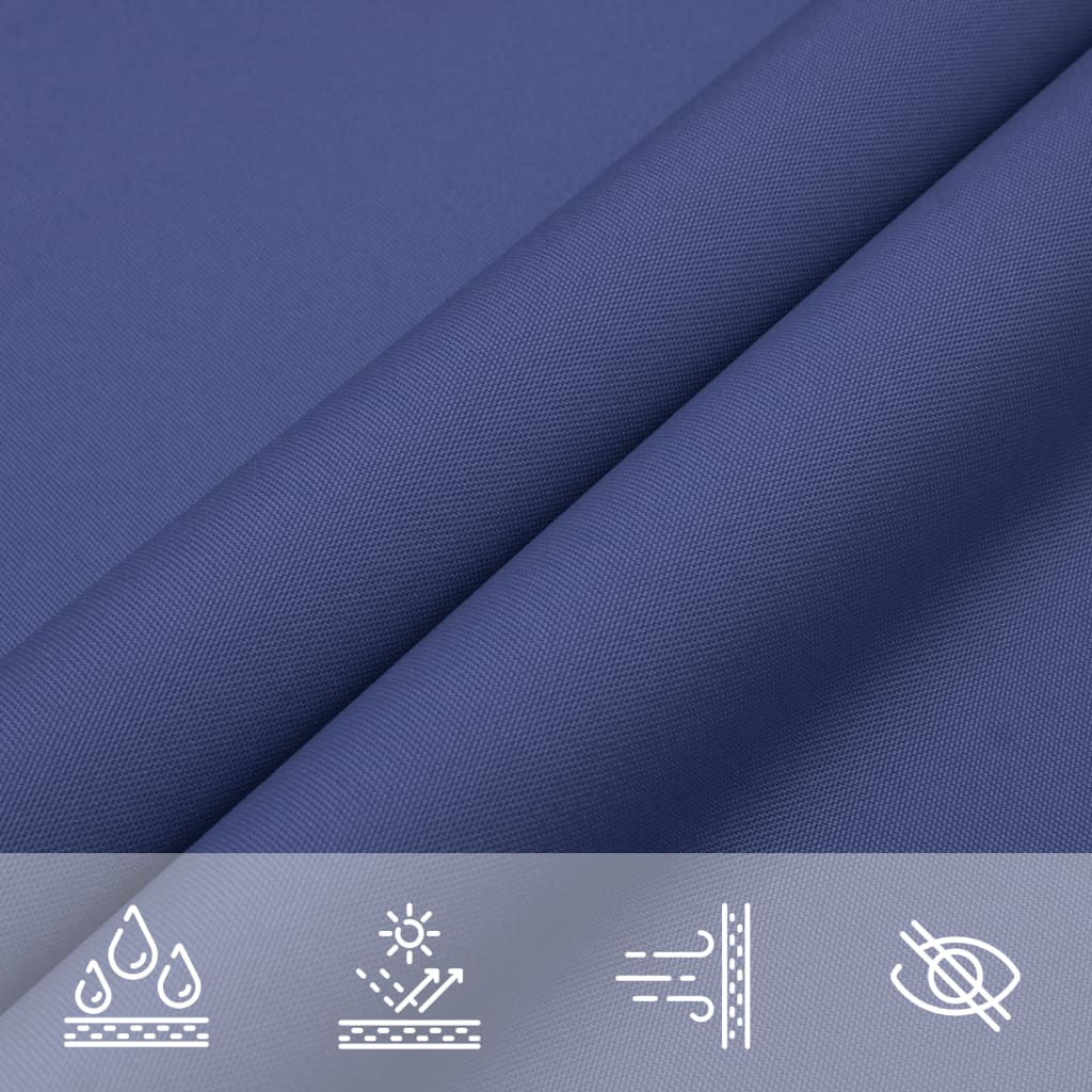 Sonnensegel Oxford-Gewebe Rechteckig 3,5x5 m Blau