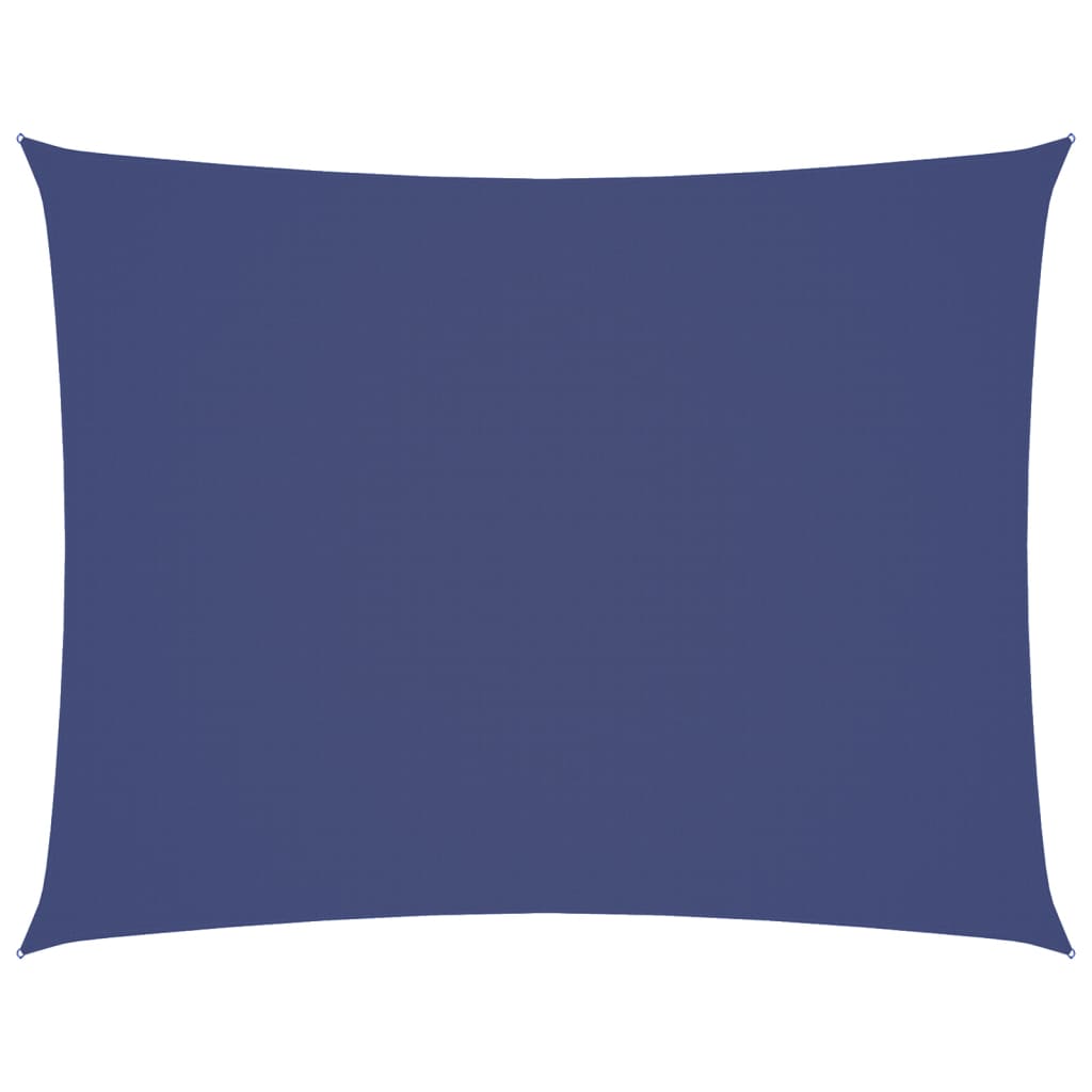 Sonnensegel Oxford-Gewebe Rechteckig 4x6 m Blau