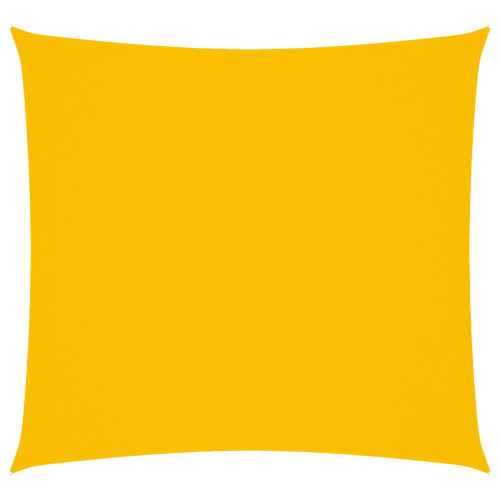 Sonnensegel Oxford-Gewebe Quadratisch 3,6x3,6 m Gelb