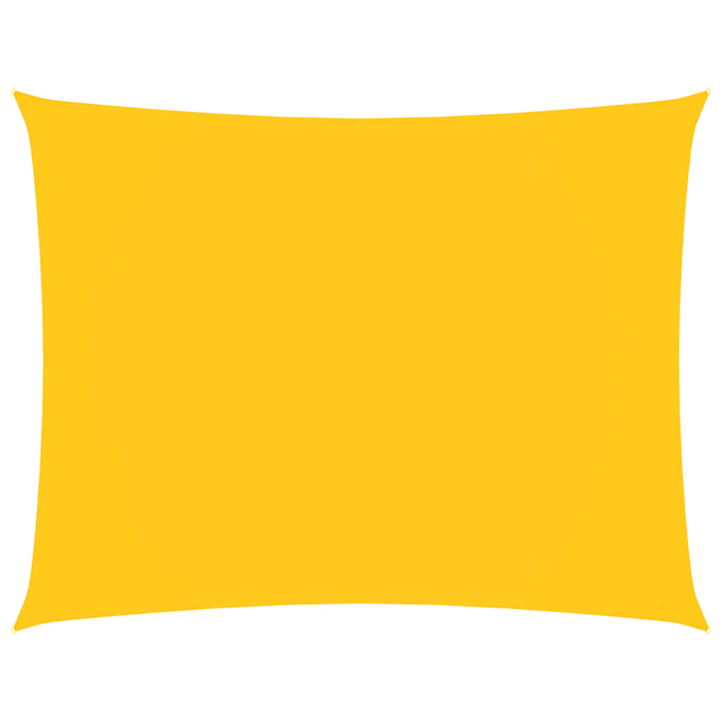 Sonnensegel Oxford-Gewebe Rechteckig 2,5x4 m Gelb