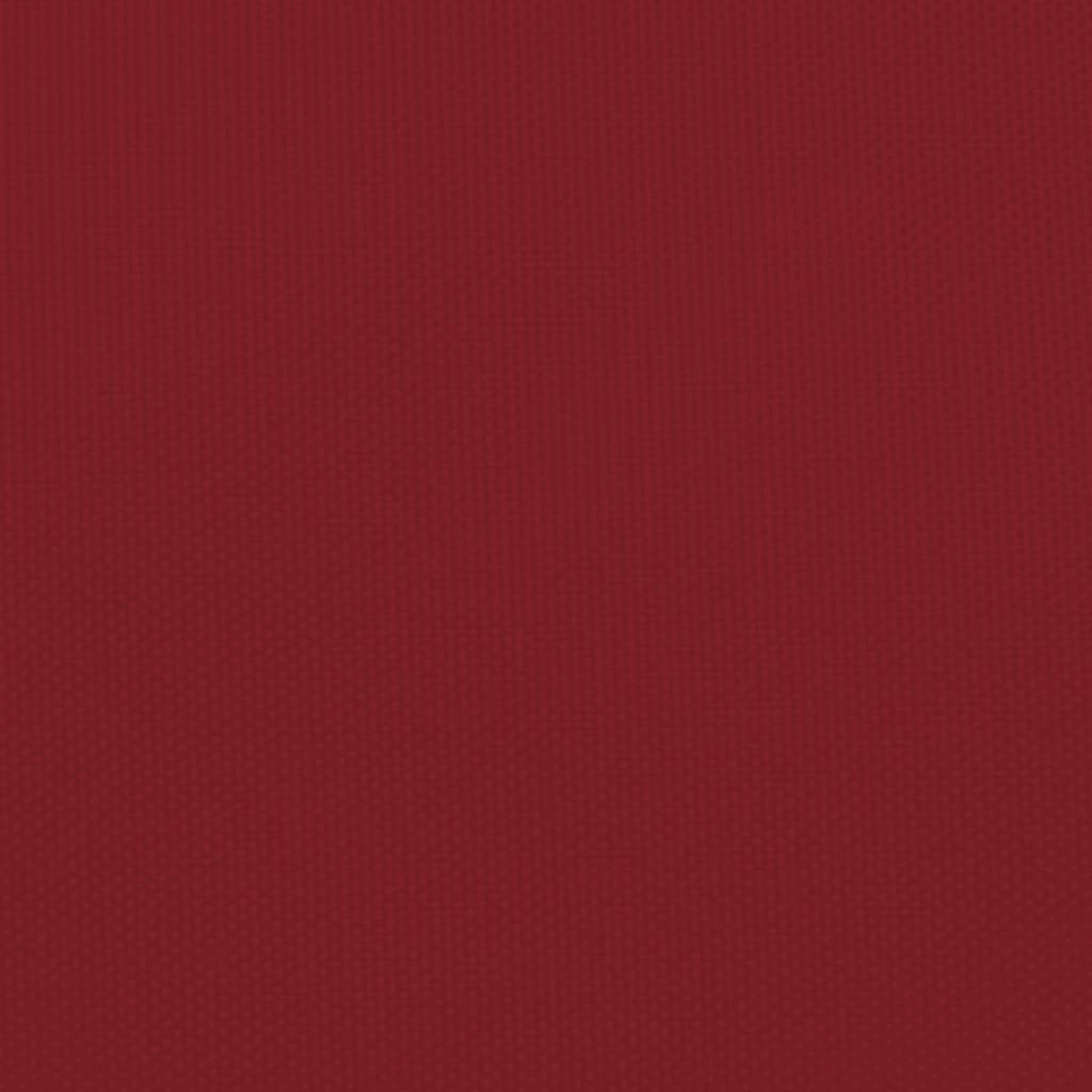 Sonnensegel Oxford-Gewebe Quadratisch 2,5x2,5 m Rot