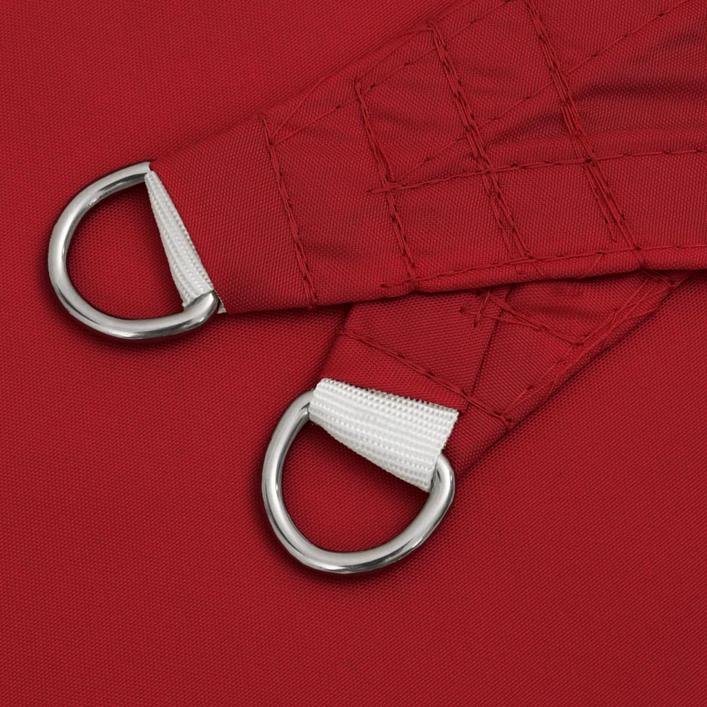 Sonnensegel Oxford-Gewebe Rechteckig 2x2,5 m Rot
