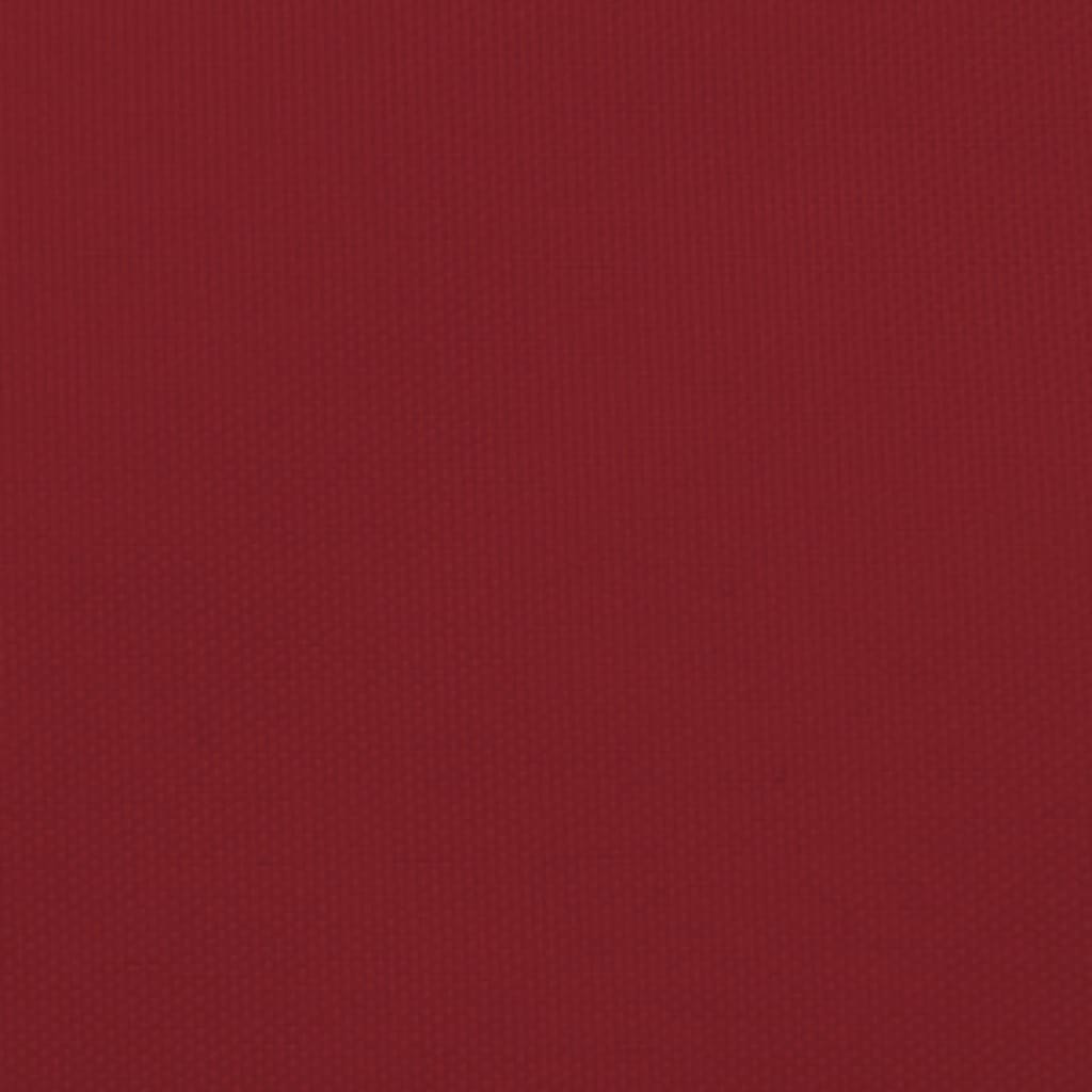 Sonnensegel Oxford-Gewebe Rechteckig 2x2,5 m Rot