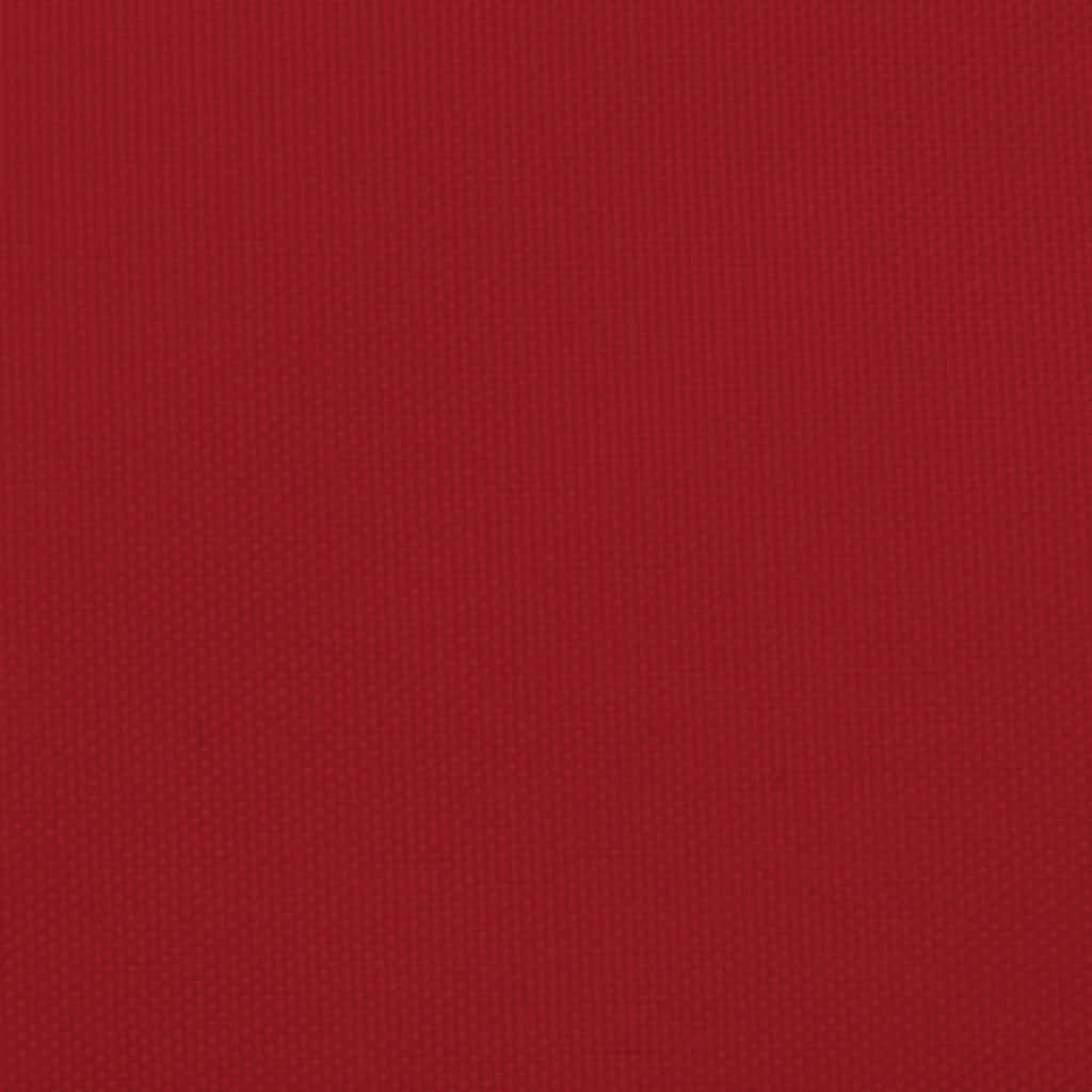 Sonnensegel Oxford-Gewebe Rechteckig 2x5 m Rot