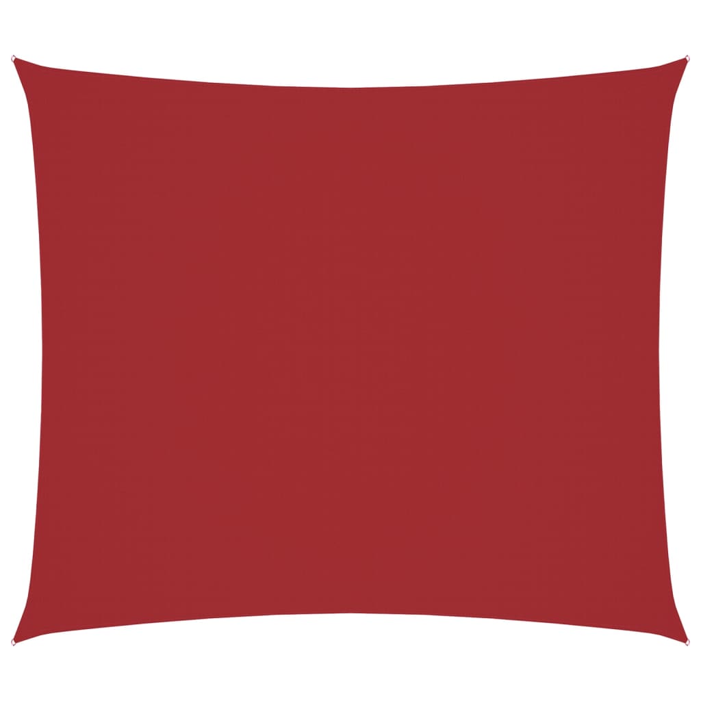 Sonnensegel Oxford-Gewebe Rechteckig 2,5x3 m Rot