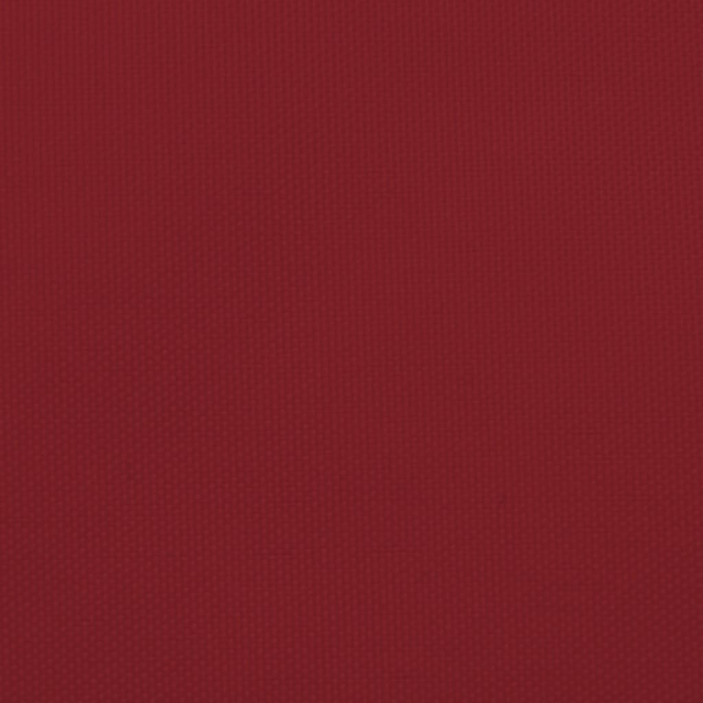 Sonnensegel Oxford-Gewebe Rechteckig 2,5x5 m Rot