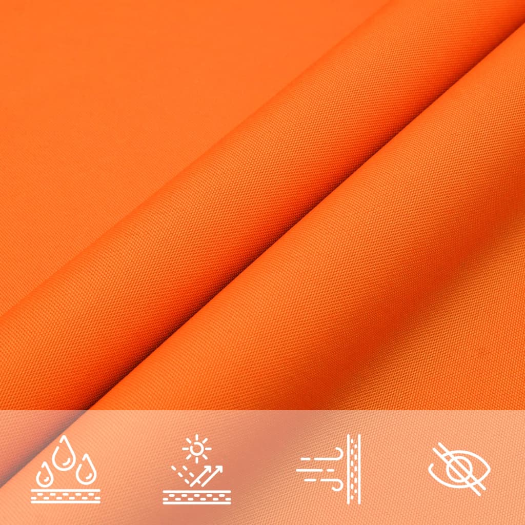 Sonnensegel Oxford-Gewebe Quadratisch 2,5x2,5 m Orange