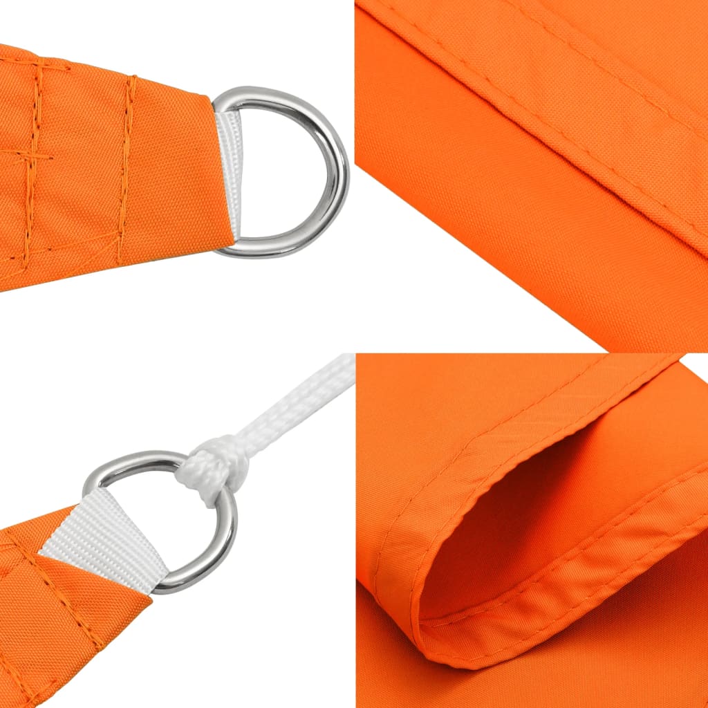 Sonnensegel Oxford-Gewebe Quadratisch 6x6 m Orange