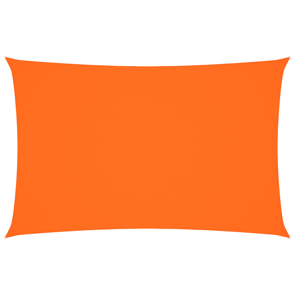 Sonnensegel Oxford-Gewebe Rechteckig 2x5 m Orange