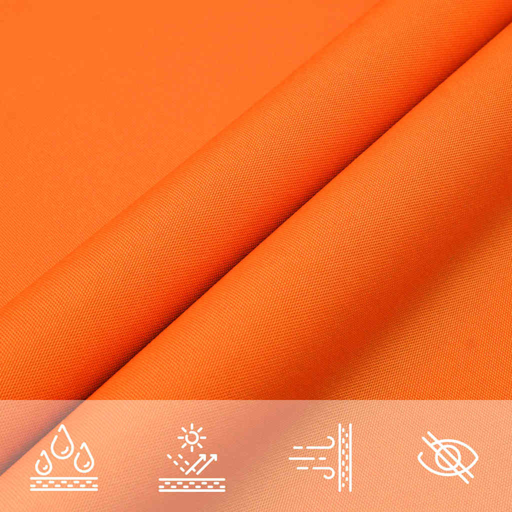 Sonnensegel Oxford-Gewebe Rechteckig 2x5 m Orange