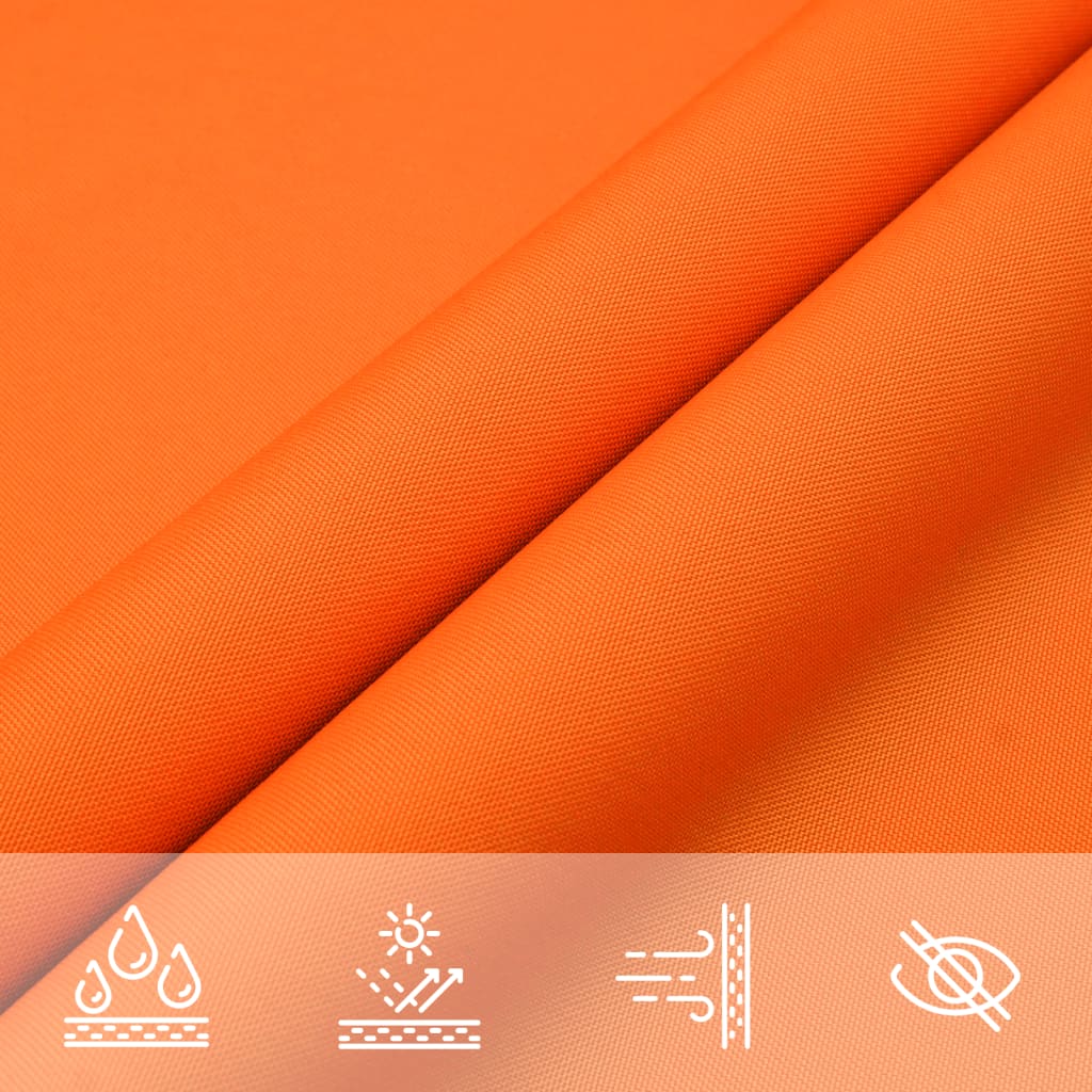 Sonnensegel Oxford-Gewebe Rechteckig 2x5 m Orange