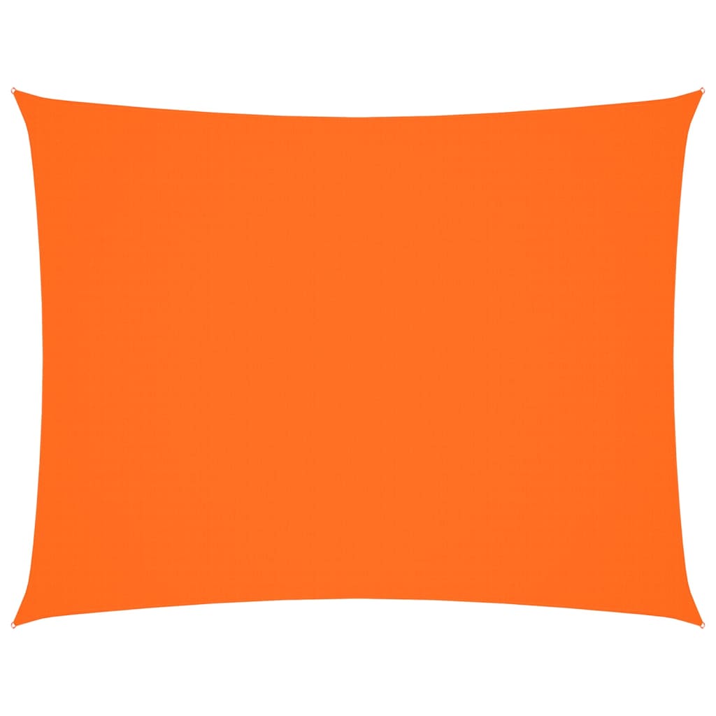 Sonnensegel Oxford-Gewebe Rechteckig 4x6 m Orange