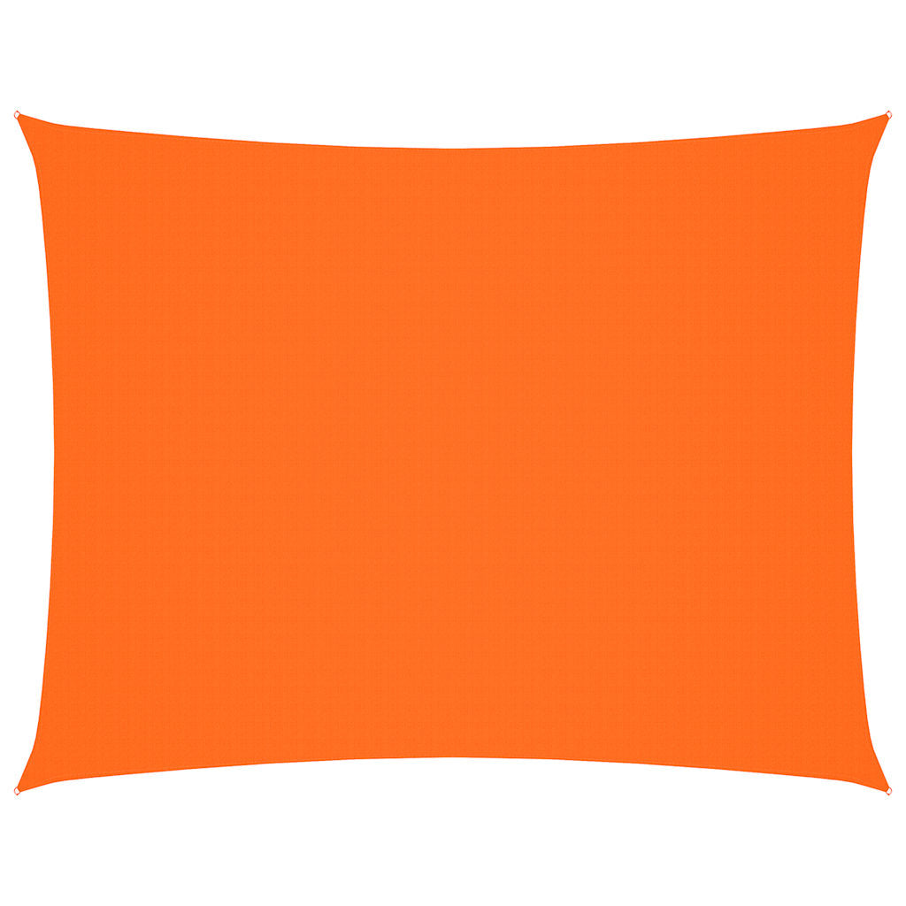 Sonnensegel Oxford-Gewebe Rechteckig 4x6 m Orange