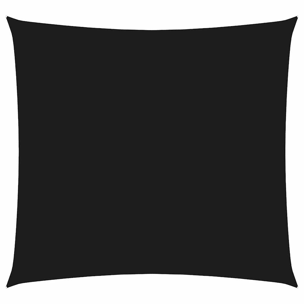 Sonnensegel Oxford-Gewebe Quadratisch 7x7 m Schwarz