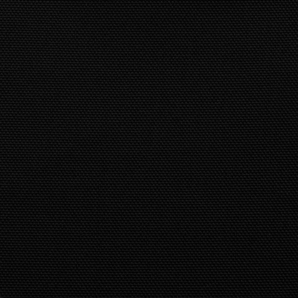 Sonnensegel Oxford-Gewebe Rechteckig 6x8 m Schwarz