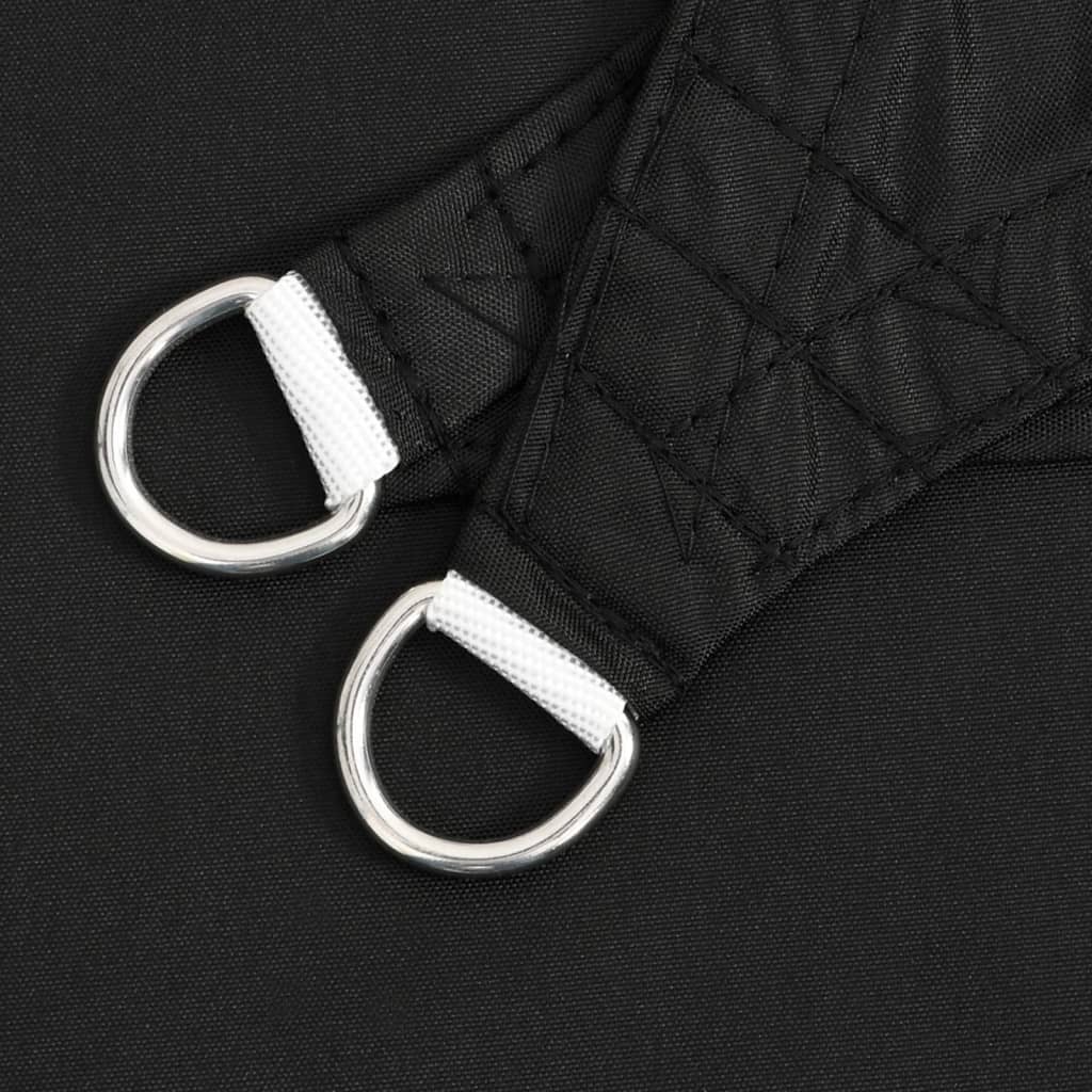 Sonnensegel Oxford-Gewebe Dreieckig 3x3x3 m Schwarz