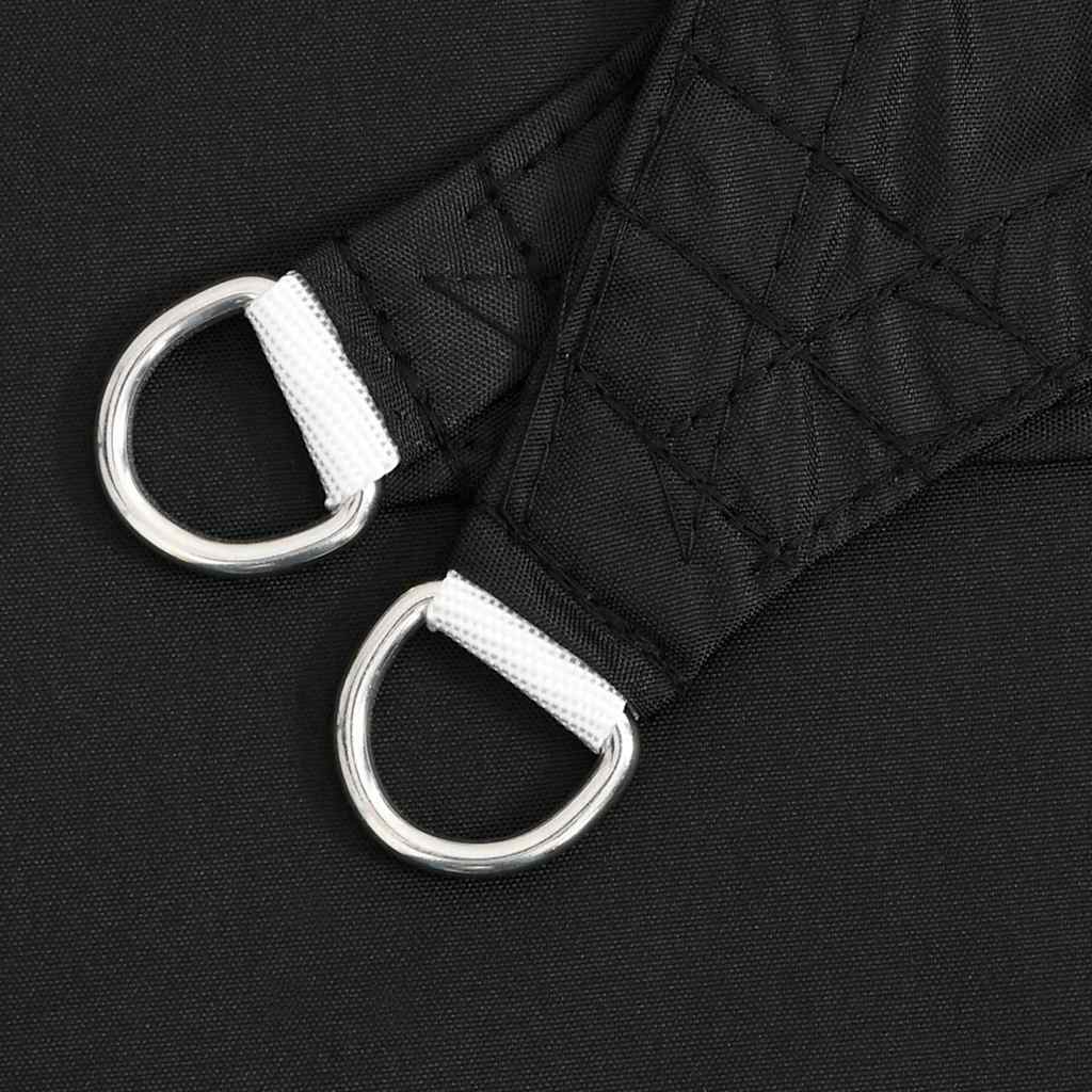 Sonnensegel Oxford-Gewebe Dreieckig 3,6x3,6x3,6 m Schwarz