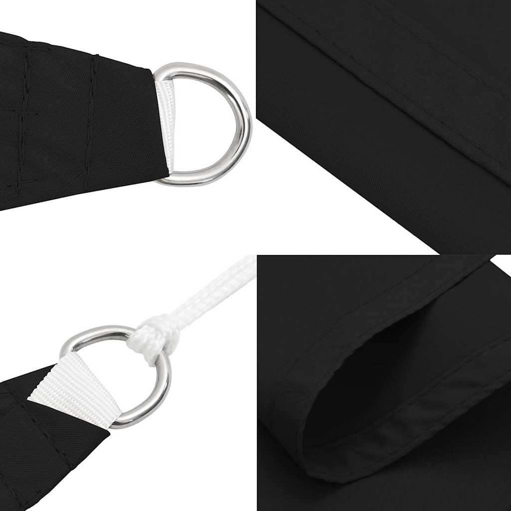 Sonnensegel Oxford-Gewebe Dreieckig 3,6x3,6x3,6 m Schwarz