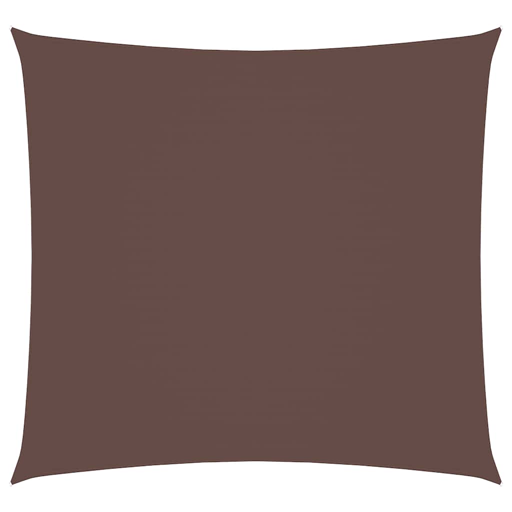Sonnensegel Oxford-Gewebe Quadratisch 7x7 m Braun