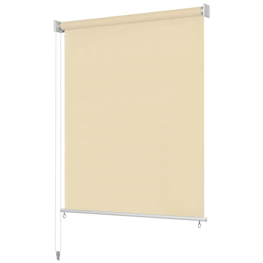 Außenrollo Creme 85 (B) x 140 (H) cm HDPE
